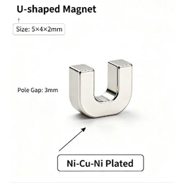 Small U-Shaped Magnet