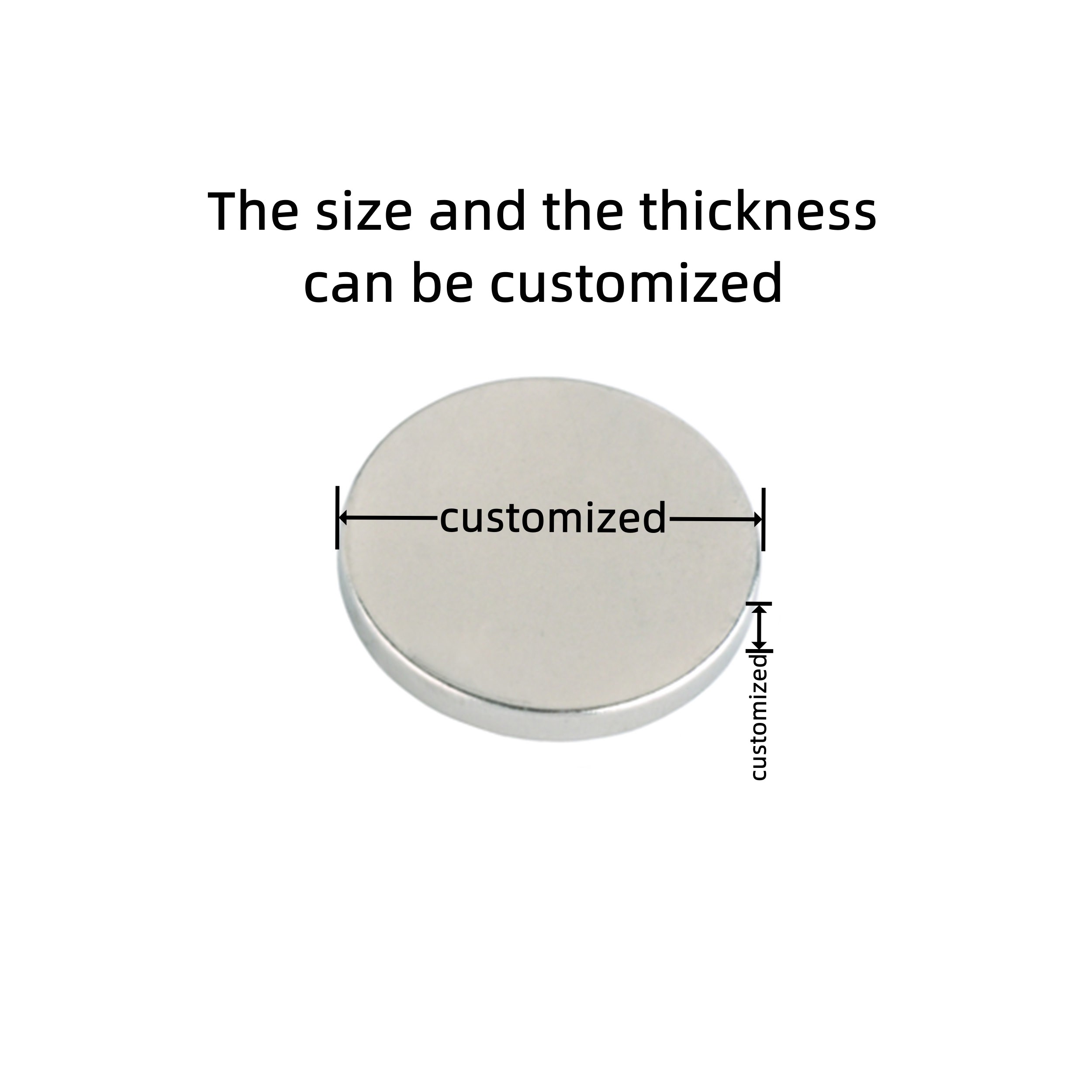 Sumaku Nyembamba za Neodymium zenye Nguvu